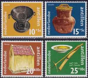 Netherlands Antilles - 1971 - Scott #B102-12 - MNH  Utensils