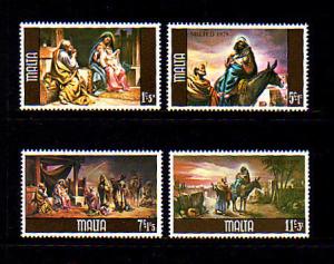 MALTA - 1979 - CHRISTMAS - NATIVITY - CALI - MINT SET!