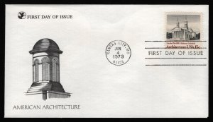 #1780 15c Baltimore Cathedral, Reader's Digest FDC **ANY 5=FREE SHIPPING**