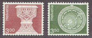 SWITZERLAND #578-579 MINT