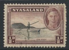 Nyasaland SG 144  SC# 68   Used  see details 