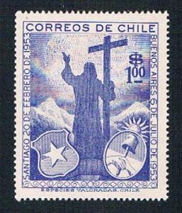 Chile 289 MLH Christ of the Andes 1955 (BP2234)