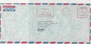 Singapore 1974 Rothmans Pall Mall Slogan Airmail Meter Mail Stamps CoverRef28743