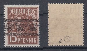 Germany 1948 Sc#605 Mi#41 Ib mnh signed ARGE (AB1099)