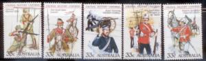 Australia 1985 SC# 945a-e Used L282-3