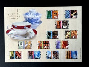 Hong Kong: 2002, Cultural Diversity Definitive Series, 2 M/Sheets, MNH