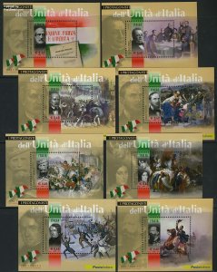 Italy 2011, Italian union 8 s/s, MNH