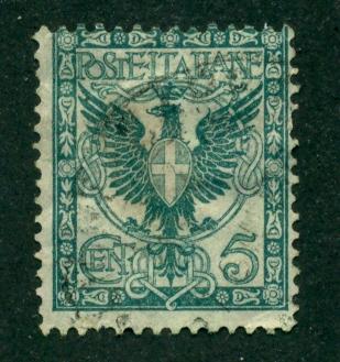 Italy 1901 SC# 78 U SCV(2014)=$0.60