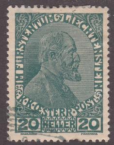 Liechtenstein 8 Prince Jonann 1917