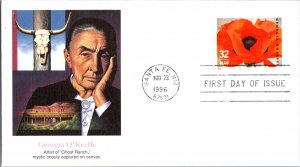 United States, New Mexico, United States First Day Cover, Art, Flowers