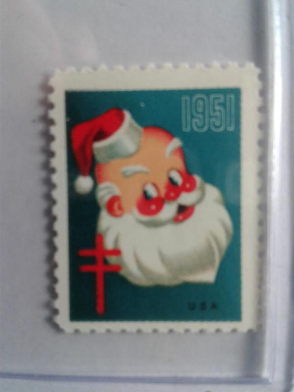 1951 CHRISTMAS SEALS SINGLE MINT NEVER HINGED GEM !! GREAT FIND !!