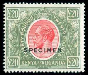 MOMEN: BRITISH KUT SG #101s 1925 MINT OG H SPECIMEN VF