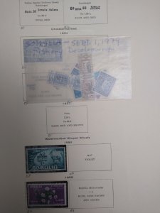 collection on pages Somalia back of book QJ: CV $181