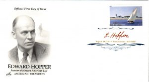 #4558 Edward Hopper Artcraft FDC