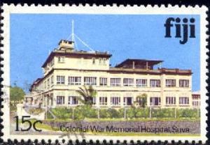 Colonial War Memorial Hospital, Suva, Fiji SC#416 Used