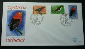 Suriname Birds 1977 Fauna (stamp FDC) *see scan