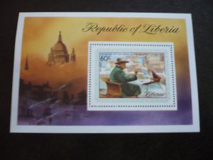 Stamps - Liberia - Scott# C205 - Mint Never Hinged Souvenir Sheet