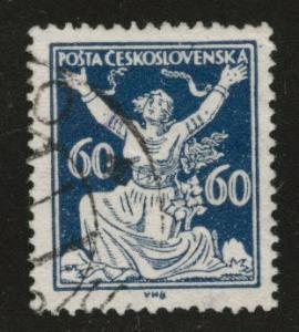 CZECHOSLOVAKIA Scott 73 Used 1920