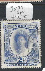 TONGA  (PP2102B)   2 1/2D  SG 77     VFU