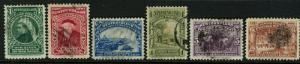 Newfoundland #  61-66 Used  VF complete  Cat $ 19