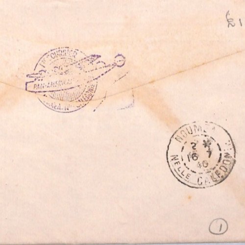 USA Air Mail CLIPPER 1940 Cover FIRST FLIGHT *Canton Island* New Caledonia YU223