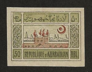 AZERBAIJAN SC# 10  VF/MNG