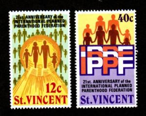 St Vincent # 356-357 Mint Planned Parenthood!