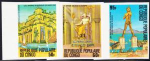 Congo #460-467 MNH Imperf Set