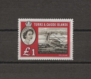 TURKS & CAICOS ISLANDS 1957 SG 253 MNH Cat £50