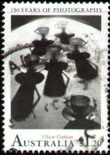 Teacup Ballet, by Olive Cotton 1935, Photography 150th, Australia SC#1217 Used