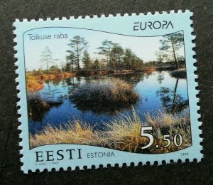 Estonia EUROPA CEPT Tolkuse Bog 1999 Landscape Nature Park (stamp) MNH