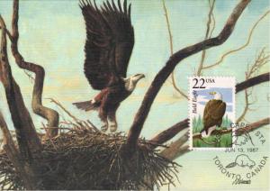 #2309 Bald Eagle Maxi FDC