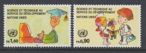 UN Geneva 222-223 MNH VF