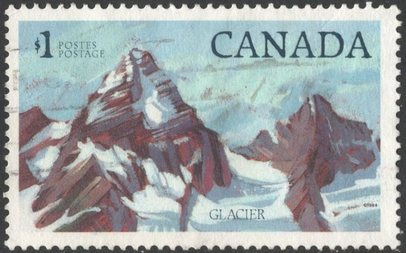 Canada SC#934 $1.00 Glacier National Park (1984) Used