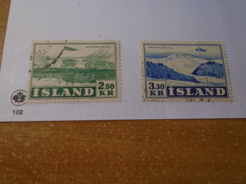 Iceland  #  C28-29  used