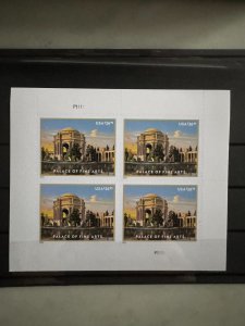 USA US Palaces of the Fine Arts Block of 4 MNH VF Stamps,Scott #5667 Free Fedex