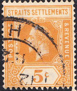 Straits Settlements   #186 Used