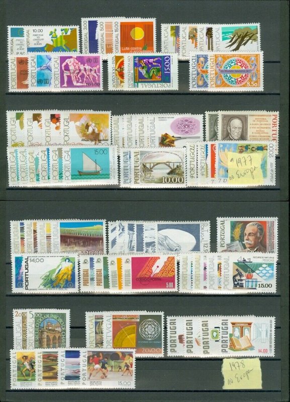 EDW1949SELL : PORTUGAL Choice collection Cplt of Commemorative from 1963-1988.