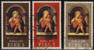 Ireland - 1975 - Scott #382-84 - used - Christmas