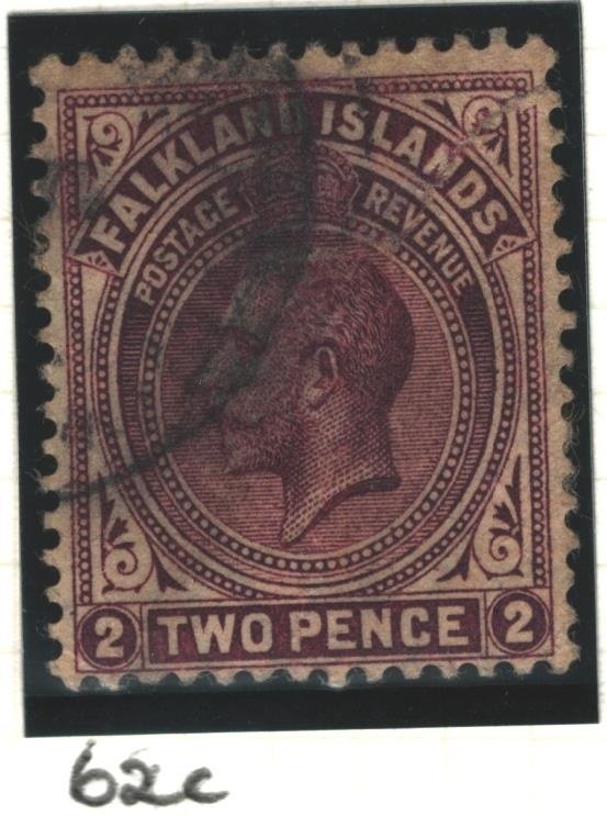 Falkland Islands Sc#32 SG62c Used - tear