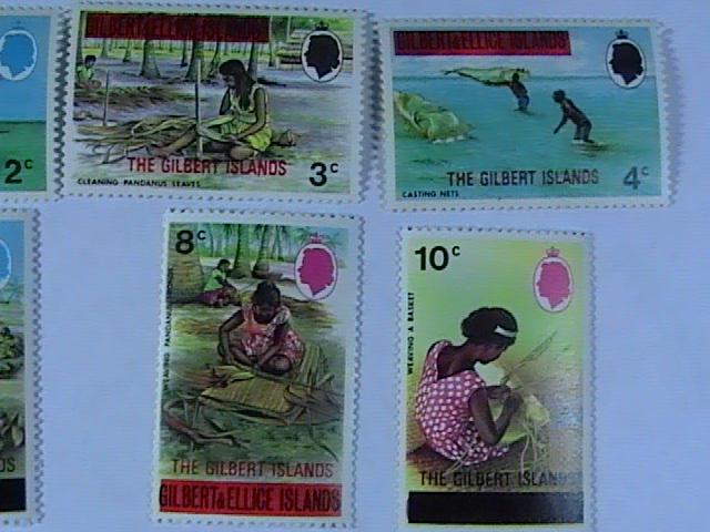 THE GILBERT ISLANDS # 253-266-MINT/NEVER HINGED-COMPLETE SET----QEII----1976