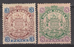 RHODESIA 1896 ARMS 3D AND 8D