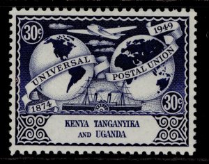 KENYA UGANDA TANGANYIKA GVI SG160, 30c deep blue, M MINT.