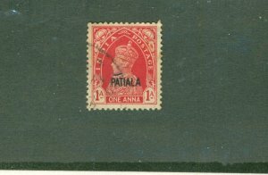 PATIALA INDIAN STATE 101 USED CV $3.75 BIN $1.85