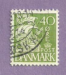 Denmark Used Stamp / Scott 238I #1