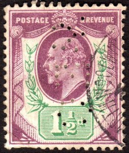 1912, Great Britain, 1 1/2p, Used, Sc 129, Sg 289
