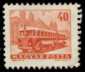 Hungary #1510 Bus and Trailer; Used