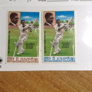 St Lucia  # 229-30  MH