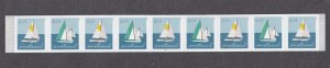 PNC9 48c Forever Sailboats SA P1111 US 5750a MNH Postcard Rate