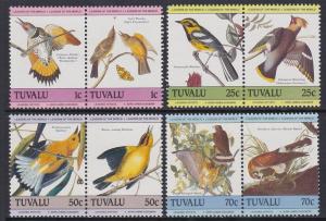 Tuvalu 1985 Birds 279-82 MNH